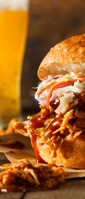 hot beef sandwich